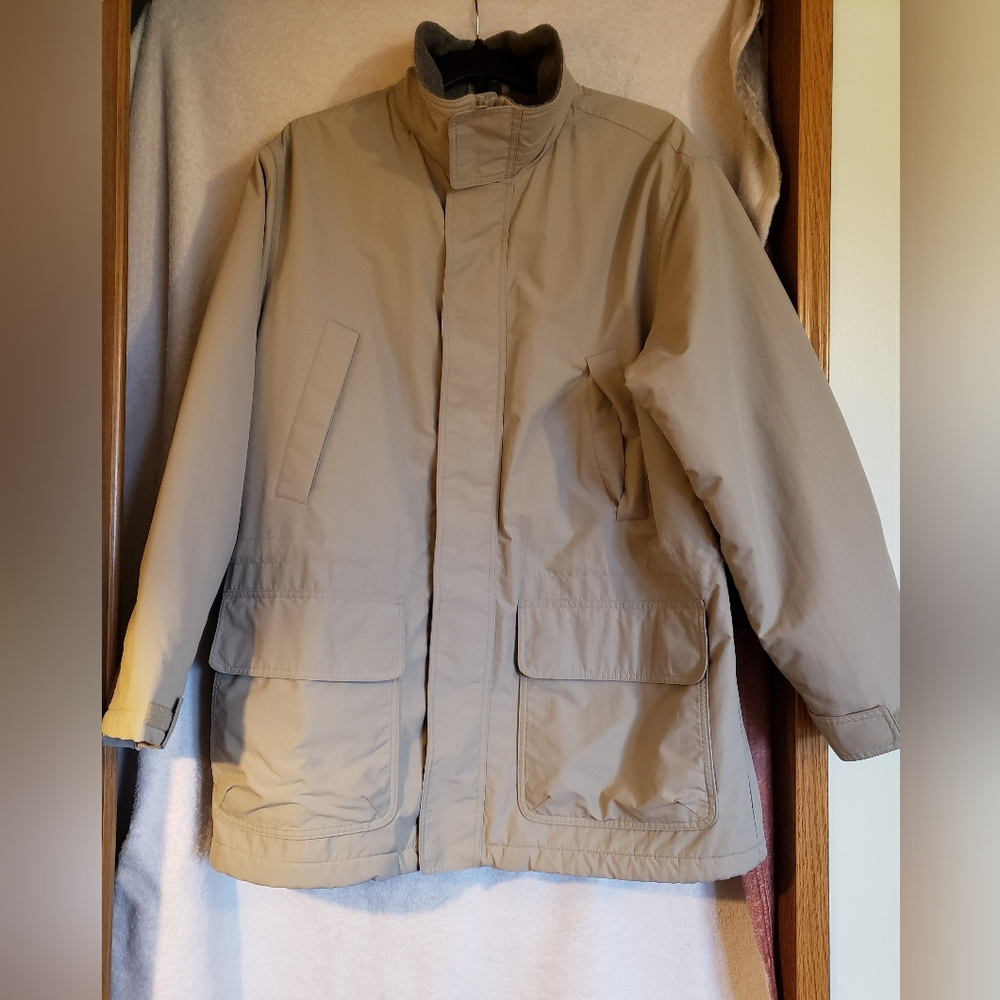 Lands' End Brown Coat